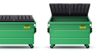 Rent a dumpster by the month for apartment buildings